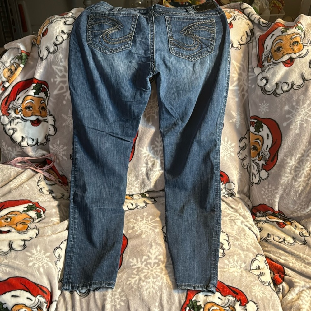 Silver jeans